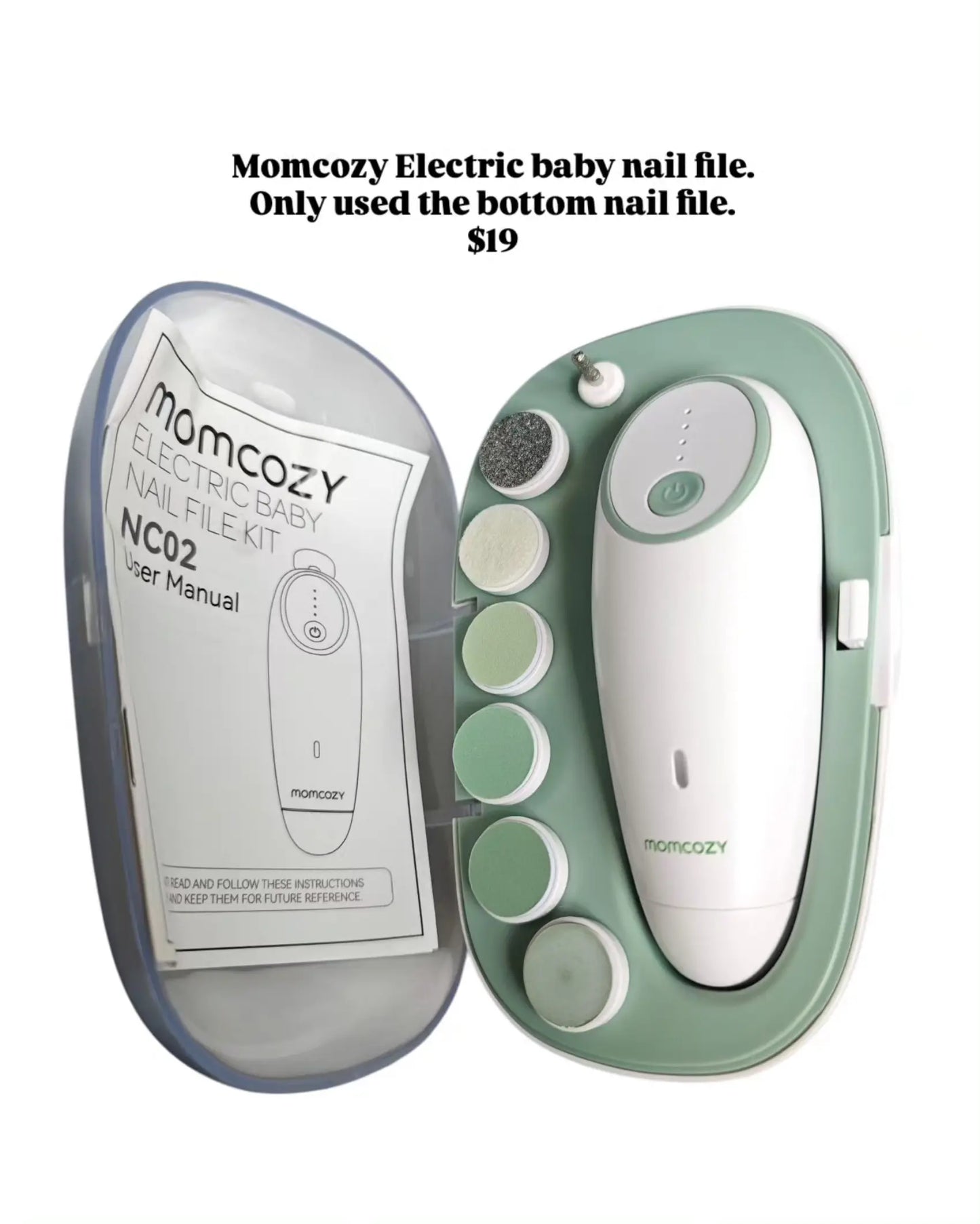 Momcozy Electric Baby Nail File