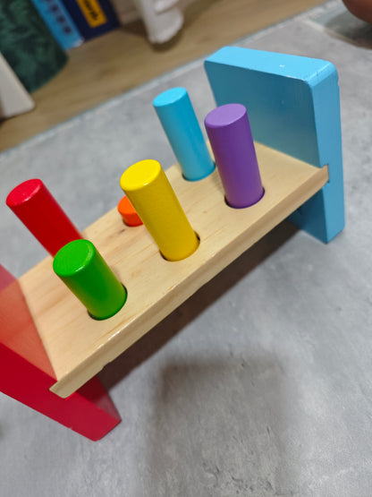 Addo Wooden Pounding/Hammering Bench