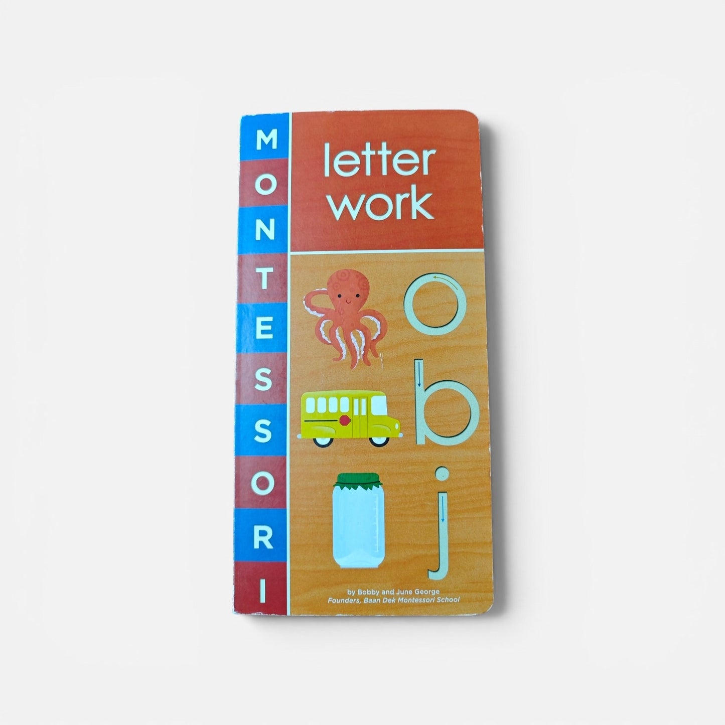Montessori Letter Work with textured letter