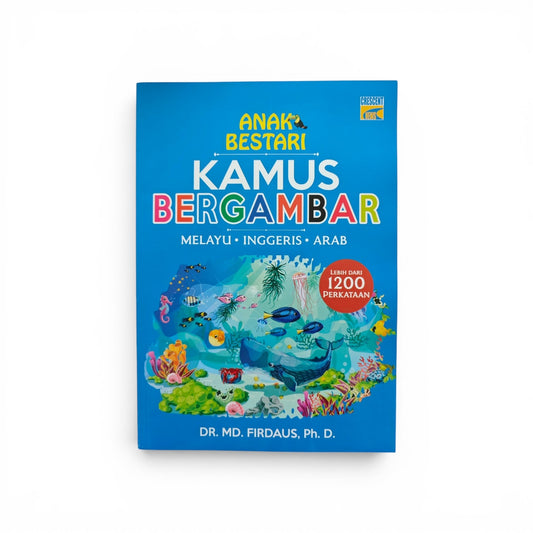 Brand New Kamus Bergambar 3 Languages- English Malay Arabic