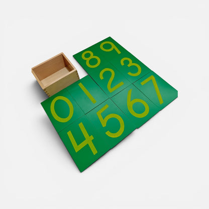 Montessori Sandpaper Numbers