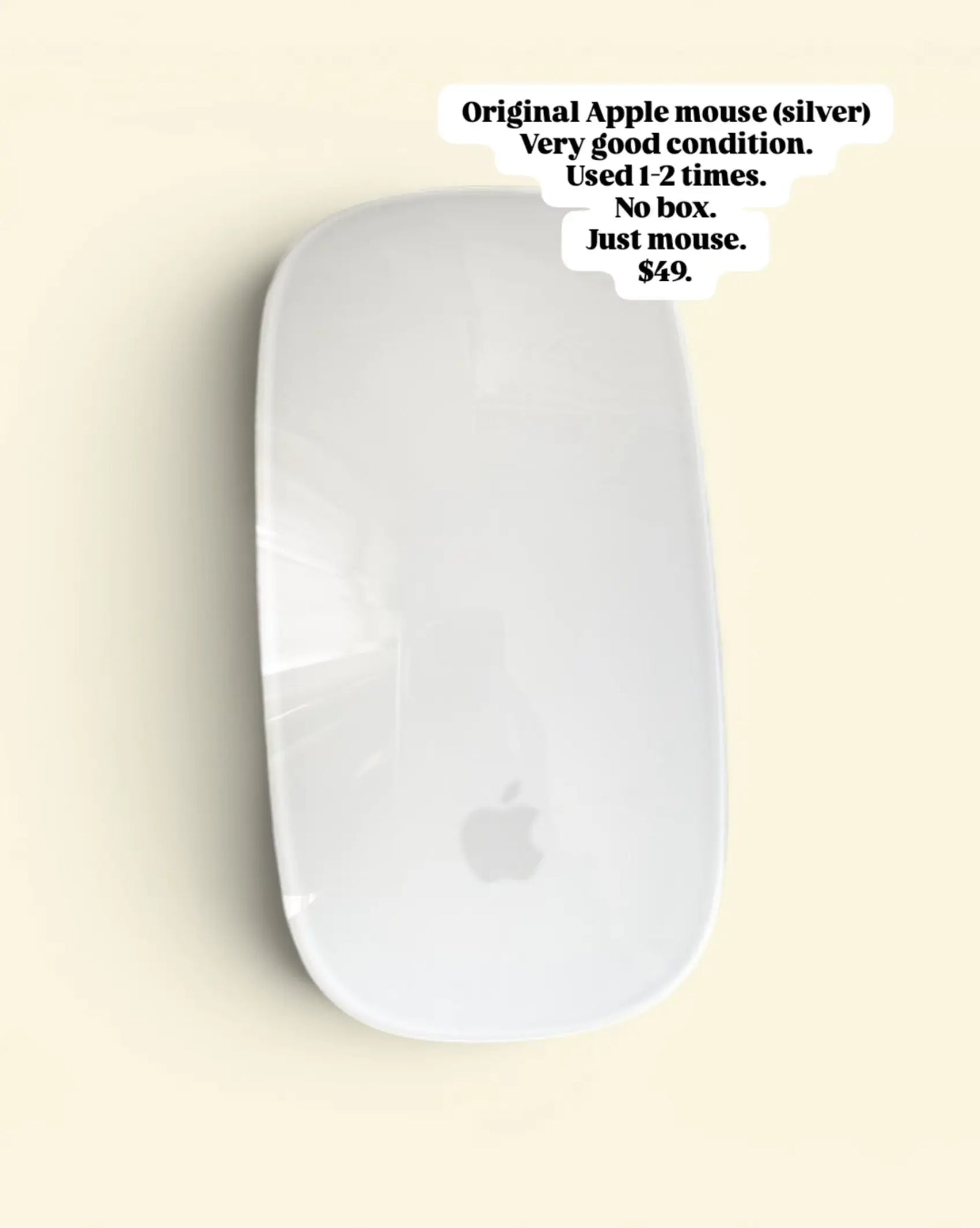 Original Apple Mouse