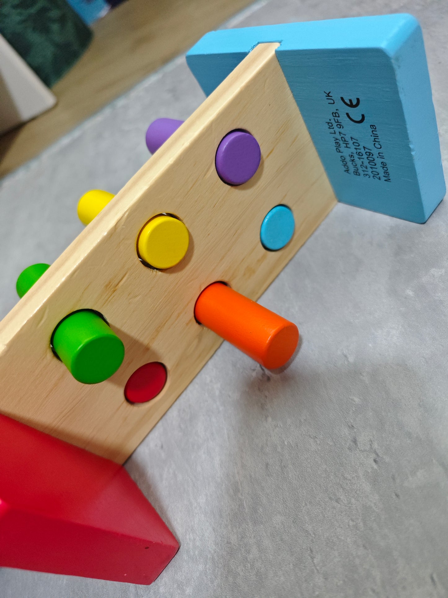 Addo Wooden Pounding/Hammering Bench