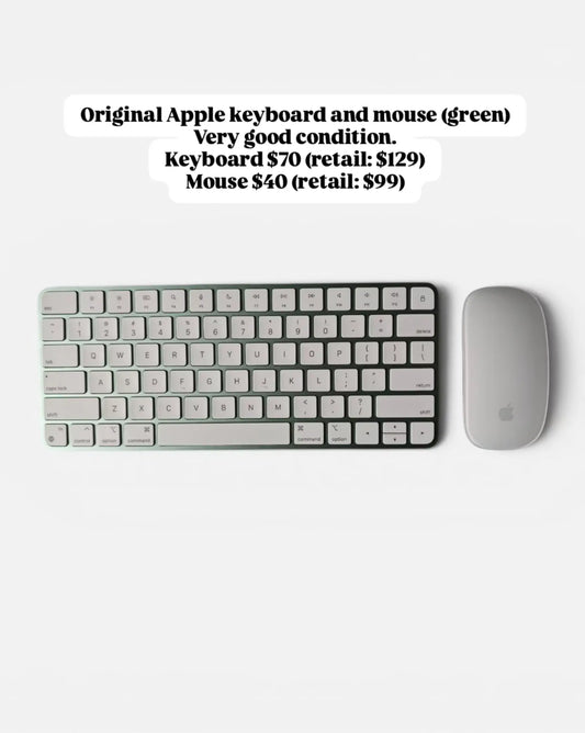 Original Apple Keyboard (green)